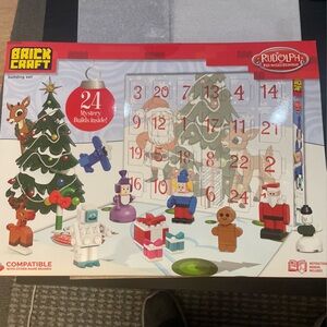 2025 ADVENT CALENDAR - RUDOLPH THE RED-NOSED REINDEER - BRICKCRAFT - 24 DAY -NEW